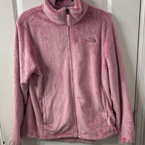 The North Face Soft Pink Full-Zip Jacket